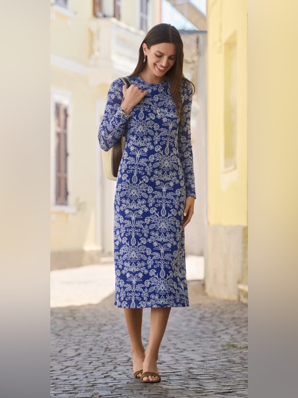Johnny Was Shelley Midi Dress